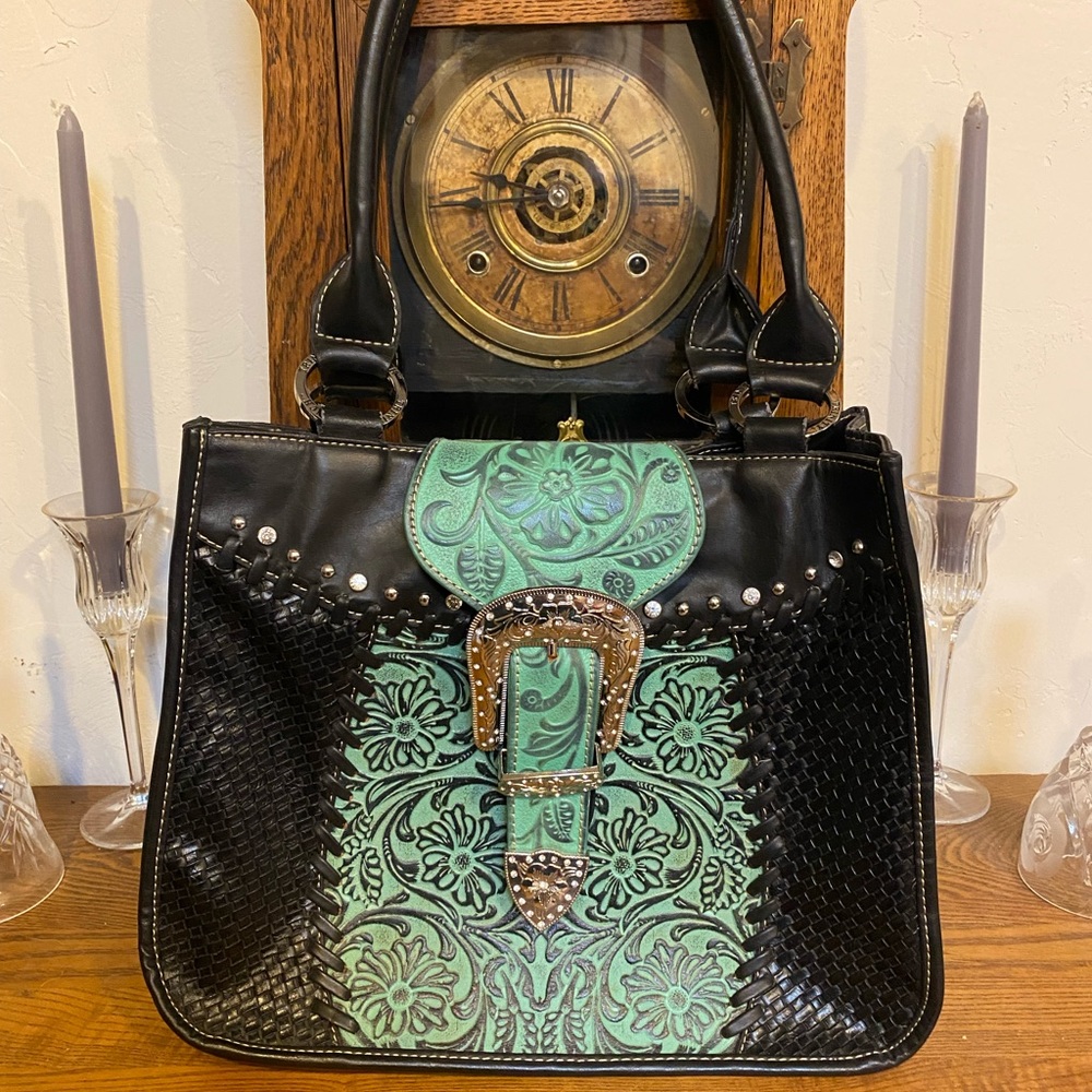 Trinity Ranch leather purse